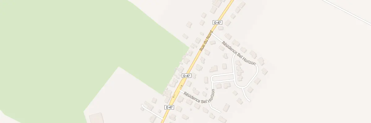 Plan du 490 Rue du Nord à Fressain