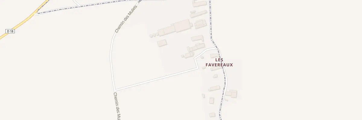Plan du 21 Les Favereaux à Saint-Martin-d’Ordon