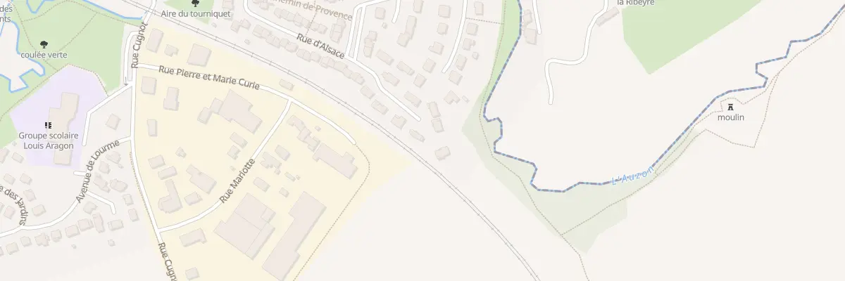 Plan du 48 Rue d’Alsace au Cendre