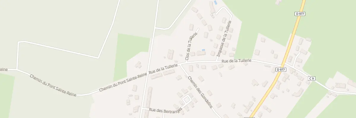 Plan du 18 Rue de la Tuilerie à Guérigny