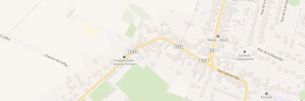 Plan du 34 Rue Suzanne Lanoy à Masny
