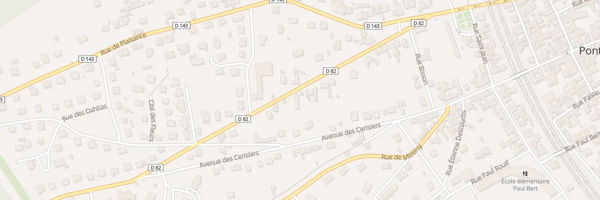 Plan du 19 Av Aristide Briand à Pont-sur-Yonne