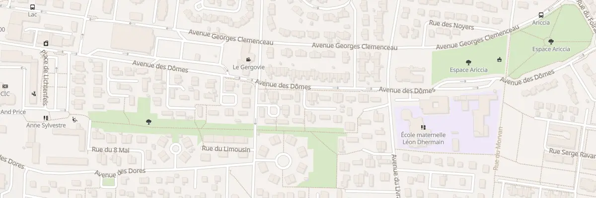 Plan du 2 Pl du Bourbonnais à Cournon-d’Auvergne