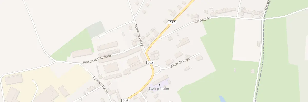 Plan du 14 Pl de l’Eglise à Dammard