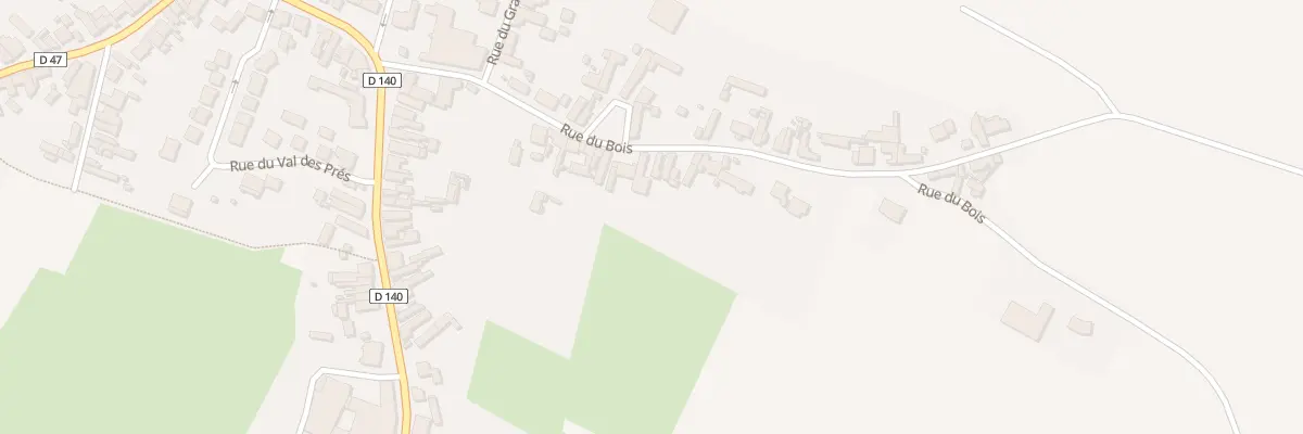 Plan du 181 Rue du Bois à Fressain