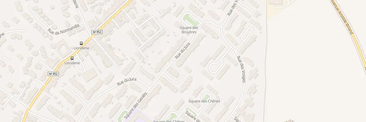 Plan du 50 Rue du Jura à Hem