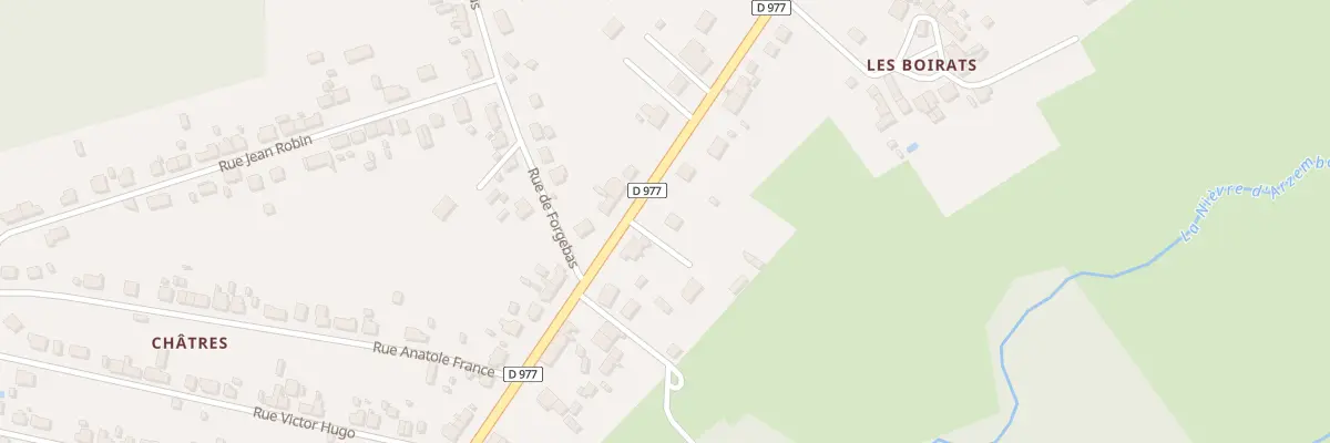 Plan du 12 Av des Gondelins à Guérigny