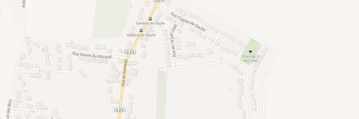 Plan du 14 Rue du 18 Juin 1940 à Chevru
