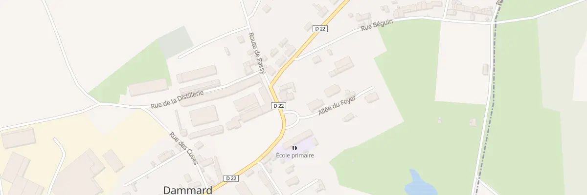Plan du 10 Pl de l’Eglise à Dammard