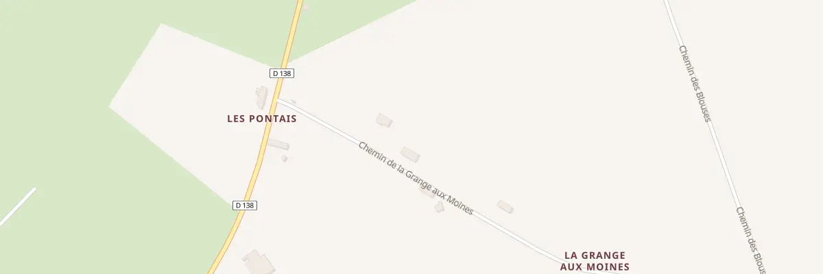 Plan du 189 Che de la Grange aux Moines à Souvigny