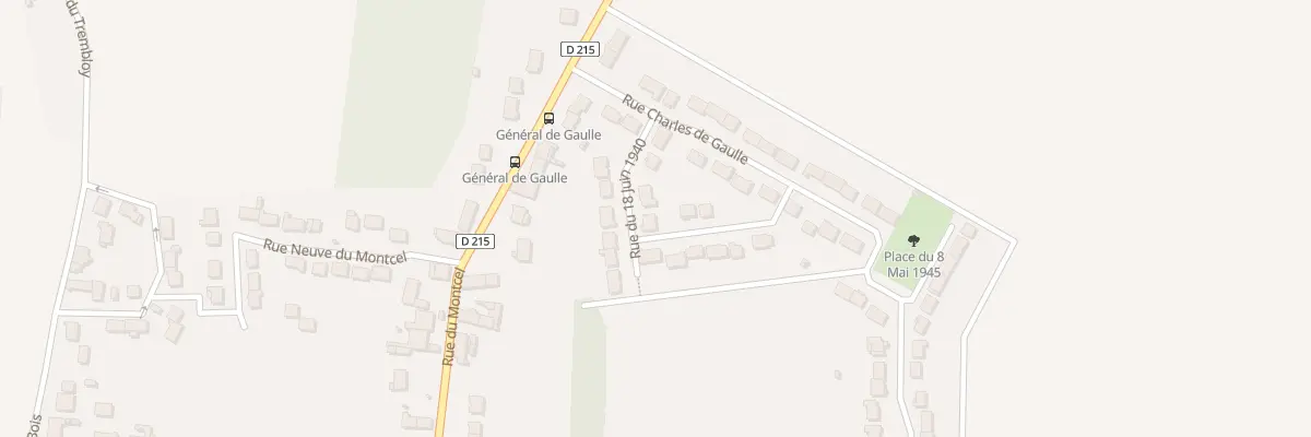 Plan du 5 Rue du 18 Juin 1940 à Chevru