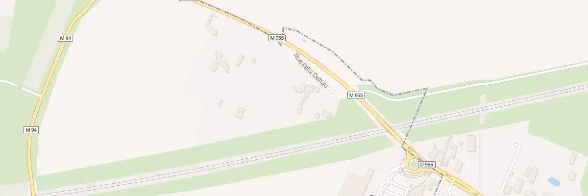 Plan du 1286 Rue Felix Dehau à Bouvines