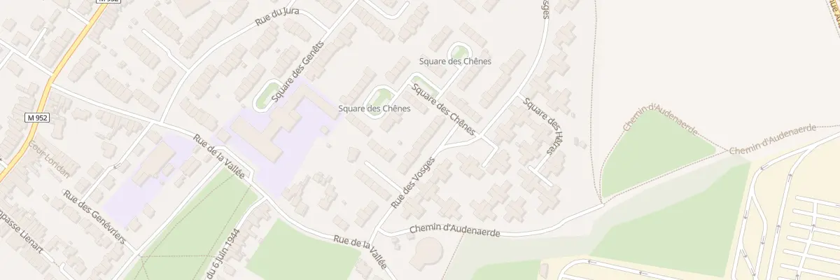 Plan du 19 Rue des Vosges à Hem