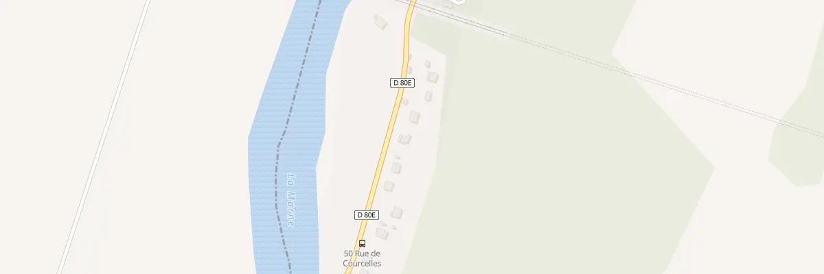 Plan du 60 Rte de Courcelles à Méry-sur-Marne