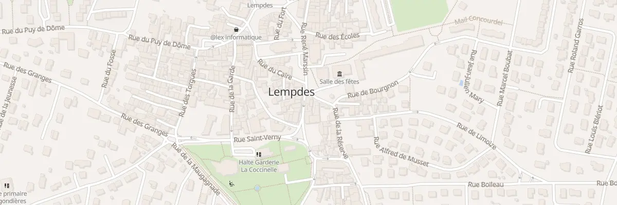 Plan du 10 Pl Charles de Gaulle à Lempdes