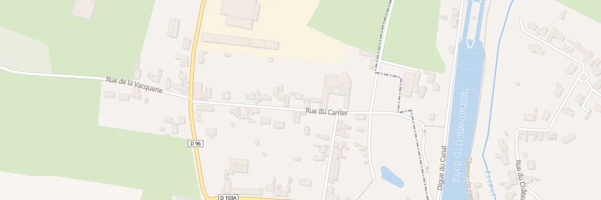 Plan du 206 Rue du Carrier à Banteux