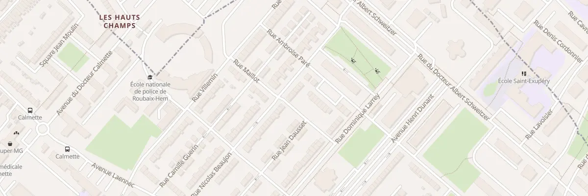 Plan du 232 Rue Nicolas Beaujon à Hem