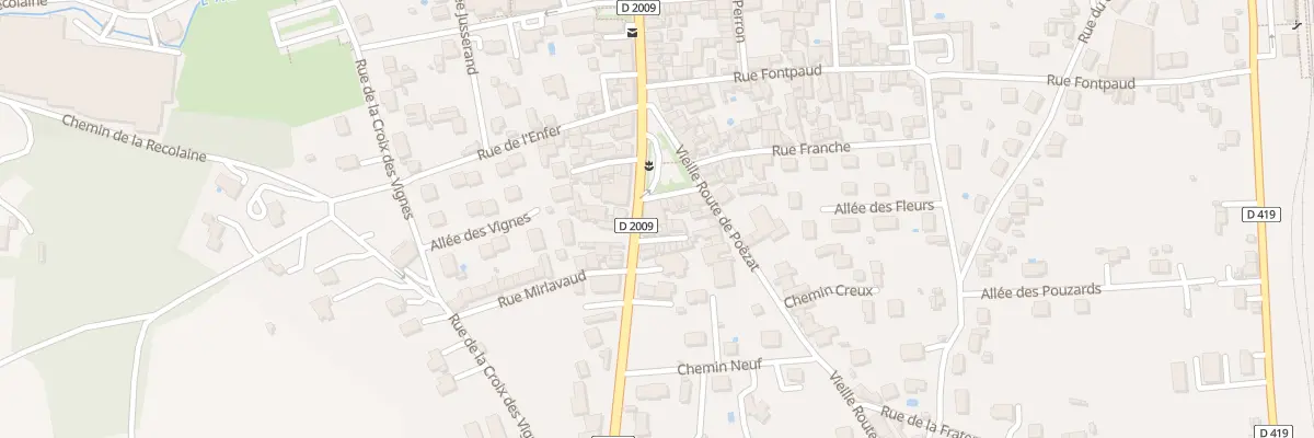 Plan du 33 Av Saint-James à Gannat