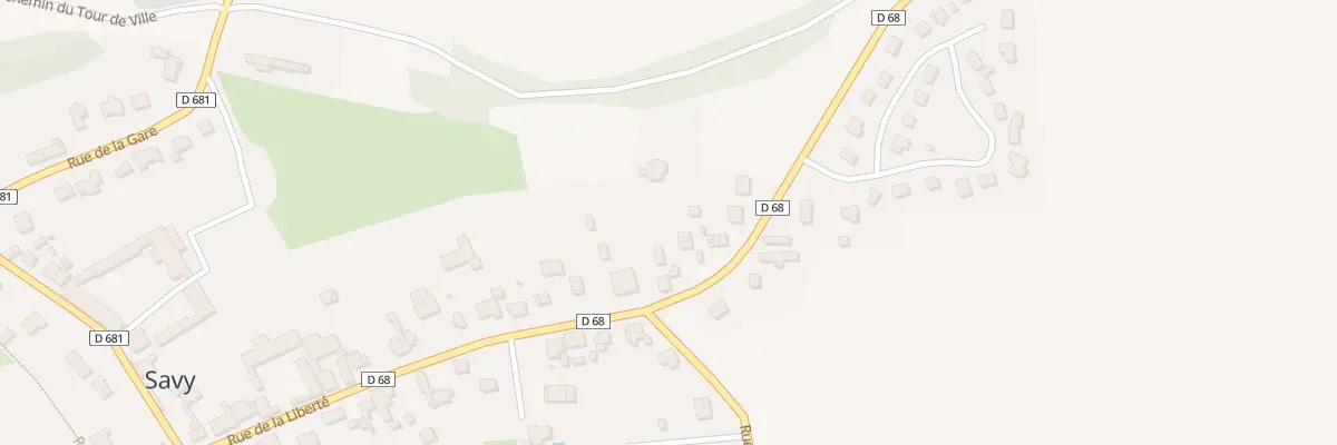Plan du 29 Rue de la Liberté à Savy