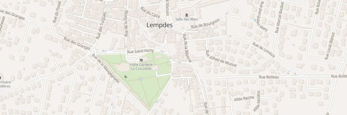 Plan du 1 Rue de Cournon à Lempdes