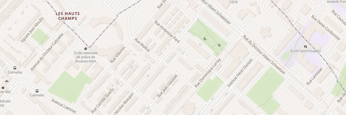 Plan du 242 Rue Nicolas Beaujon à Hem