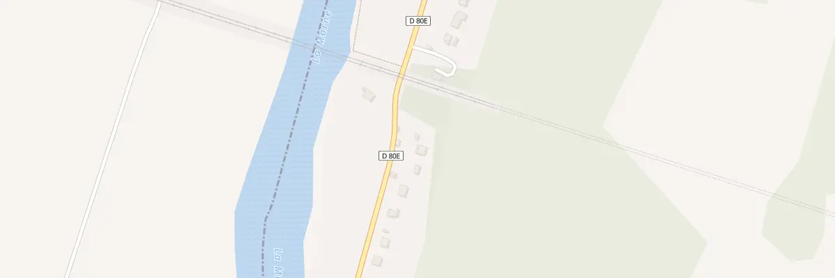 Plan du 68 Rte de Courcelles à Méry-sur-Marne