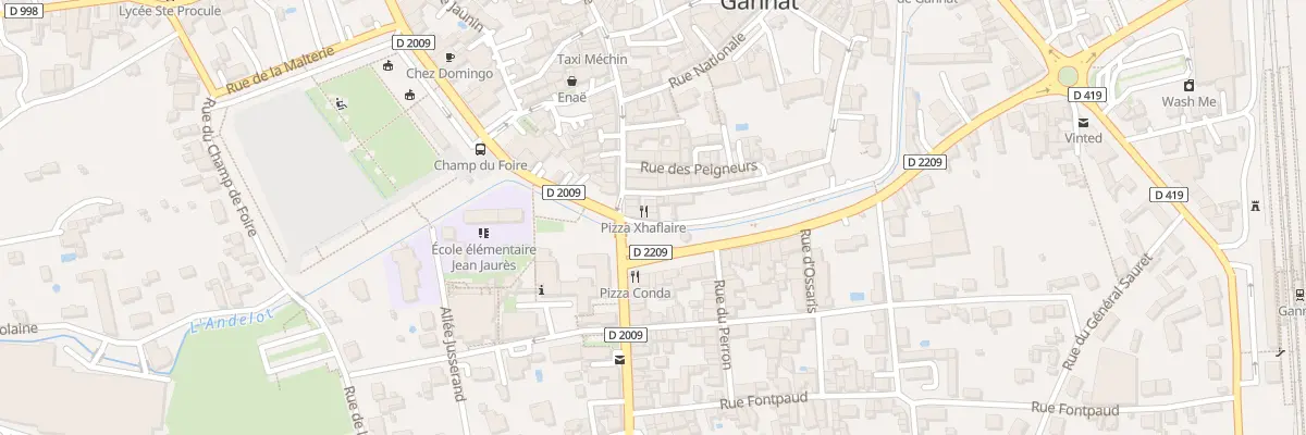 Plan du 3 Quai Adrian à Gannat