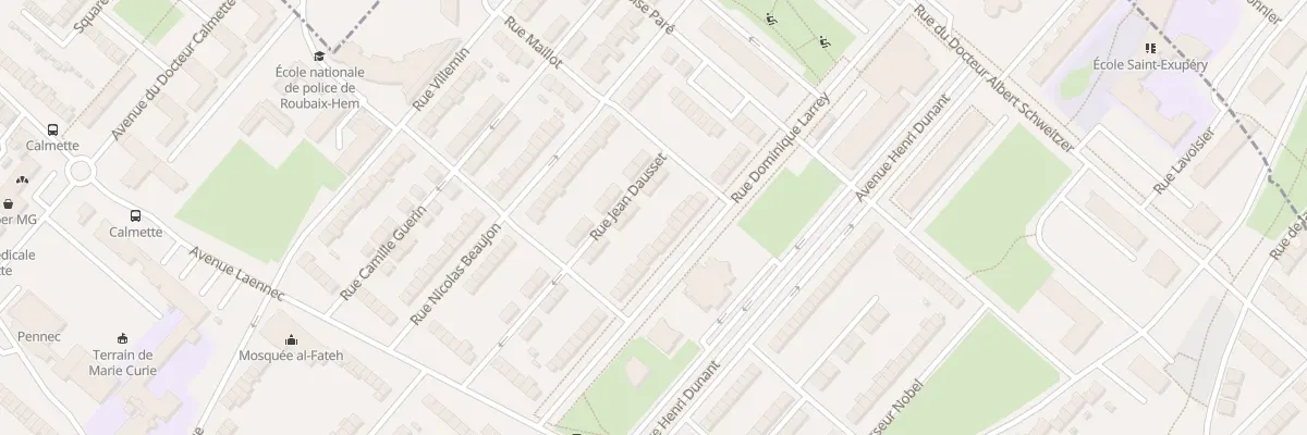 Plan du 155 Rue Dominique Larrey à Hem
