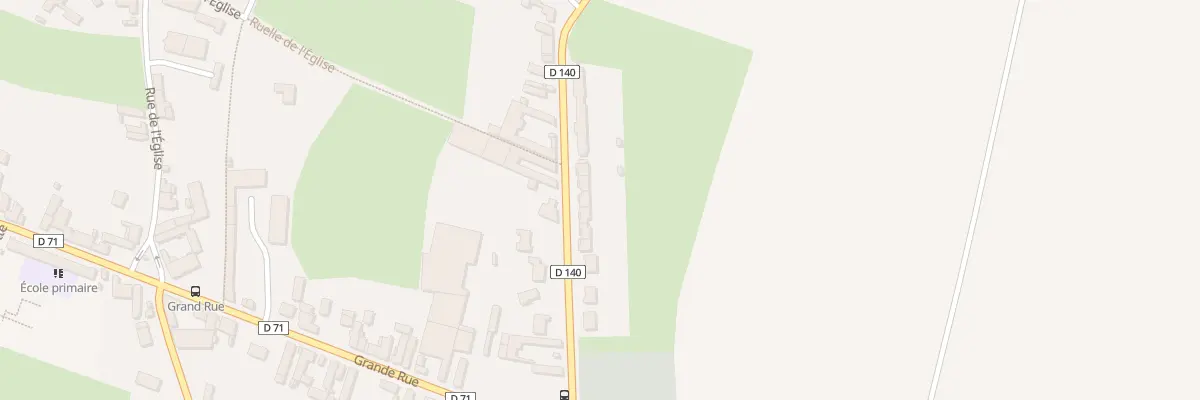 Plan du 199 Rue du Marais à Fressies