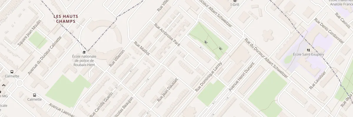 Plan du 252 Rue Nicolas Beaujon à Hem