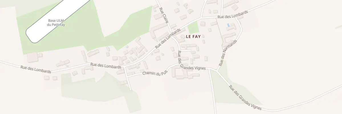 Plan du 4 Rue des Grandes Vignes à Nailly