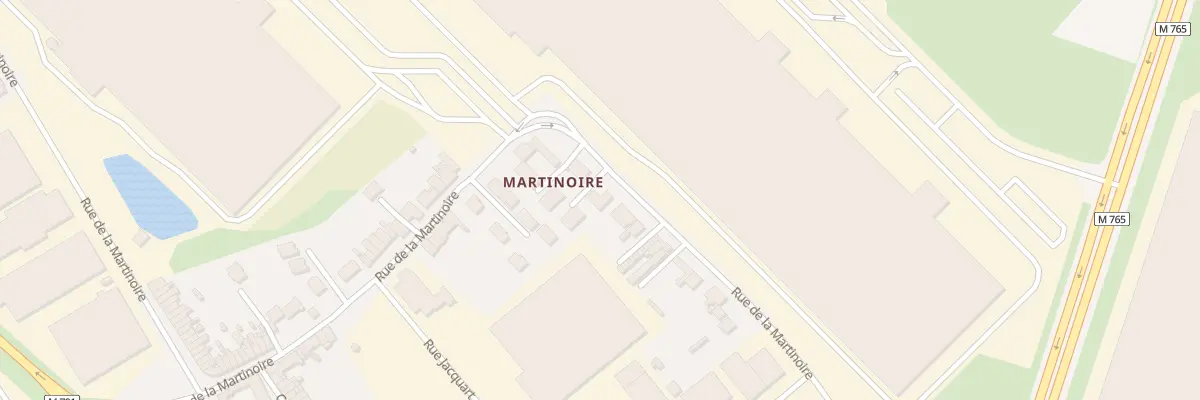 Plan du 273 Rue de la Martinoire à Wattrelos