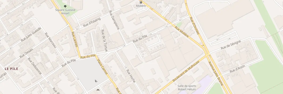 Plan du 1 All des Villas à Roubaix
