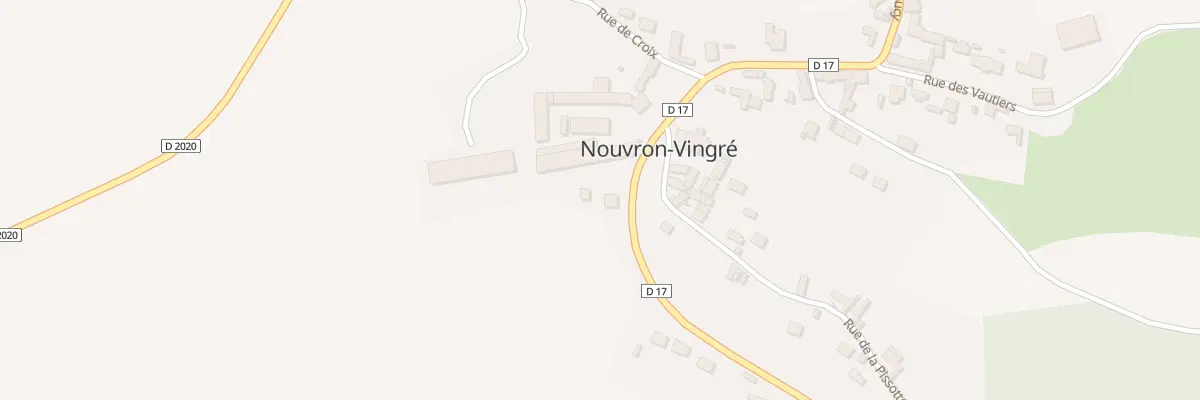 Plan du 14 Rue de Coucy à Nouvron-Vingré