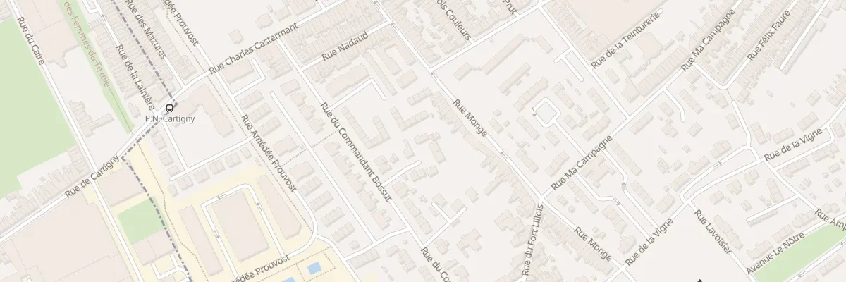 Plan du 3B Rue Sergent P Lefebvre à Wattrelos