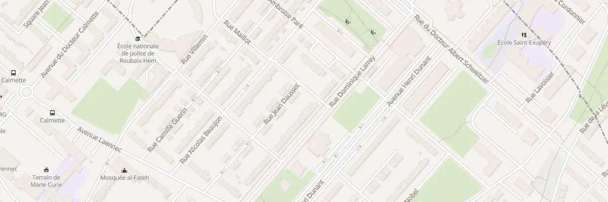 Plan du 179 Rue Dominique Larrey à Hem