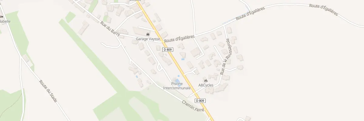 Plan du 35 Rue Du Grand Chemin à L’Hospitalet-du-Larzac