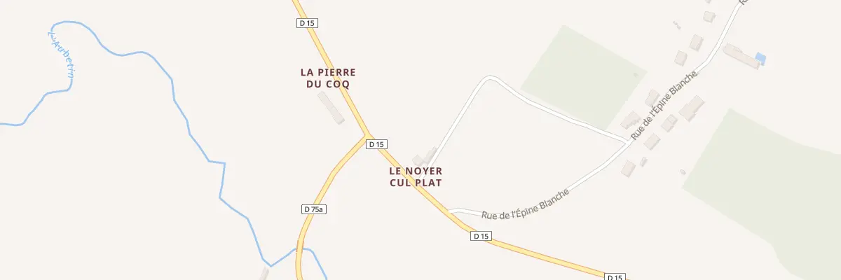 Plan du 5012 Noyer Cul Plat à Frétoy