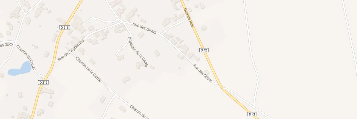 Plan du 7 Rue des Girets à Jenzat