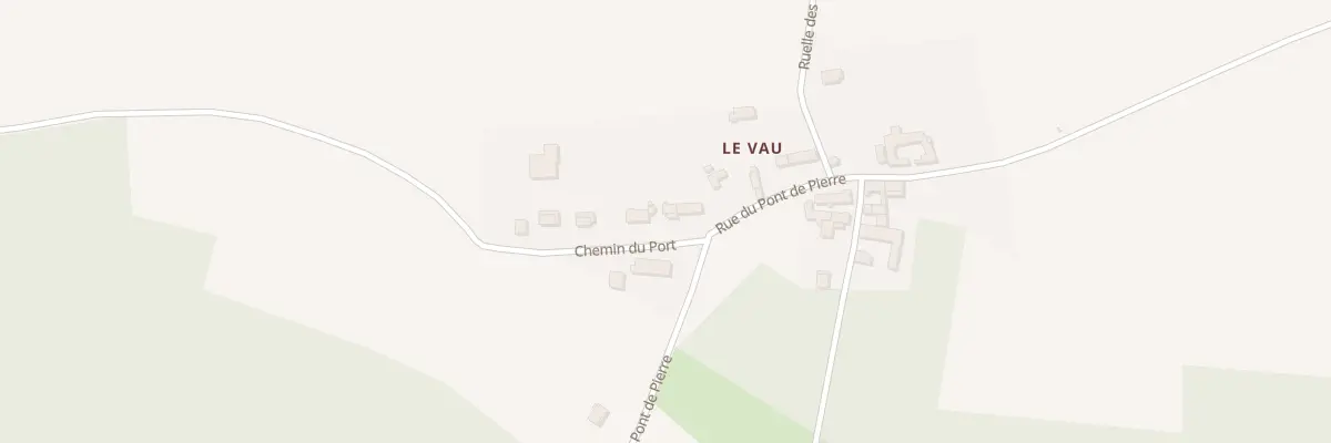 Plan du 2 Che du Port à Nailly