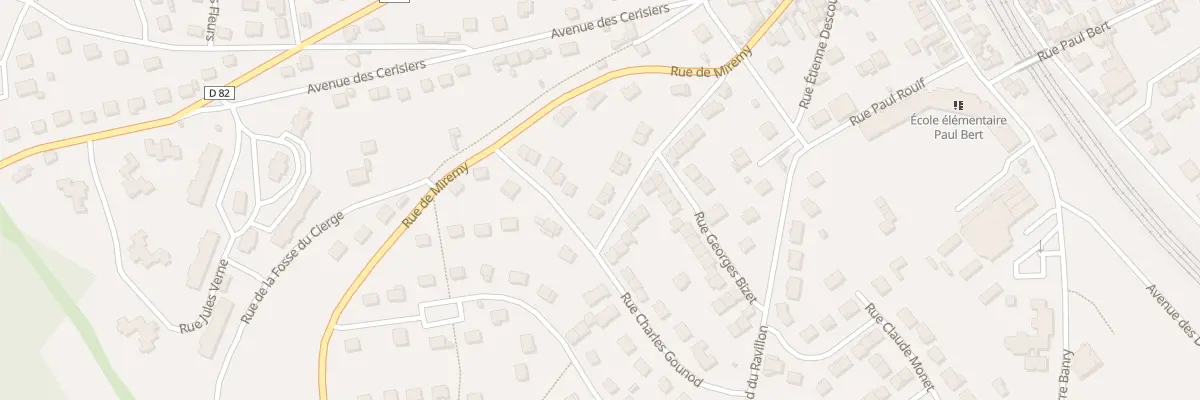 Plan du 14 Rue du Buisson Carré à Pont-sur-Yonne