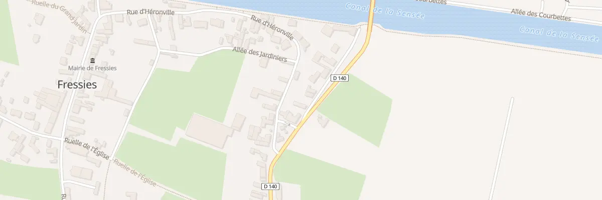 Plan du 47 Rue du Pont à Fressies