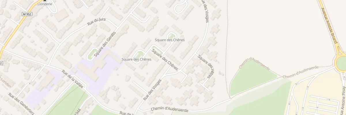 Plan du 4 Sq des Chenes à Hem