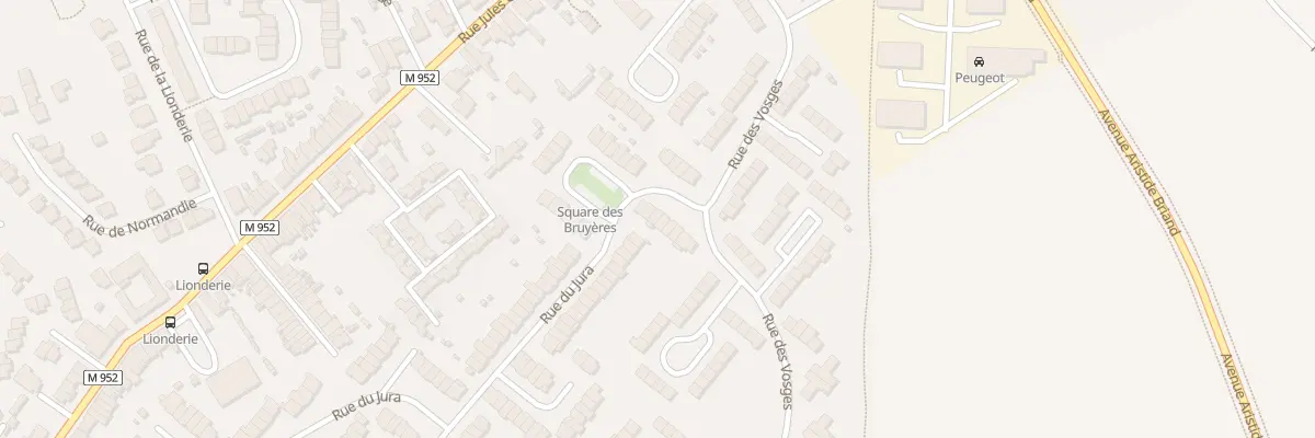 Plan du 80 Rue du Jura à Hem