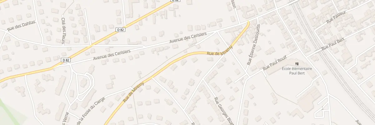 Plan du 17 Rue de Miremy à Pont-sur-Yonne