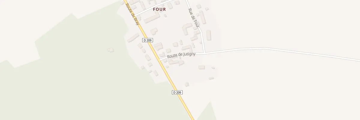 Plan du 21 Rte de Jutigny à Savins