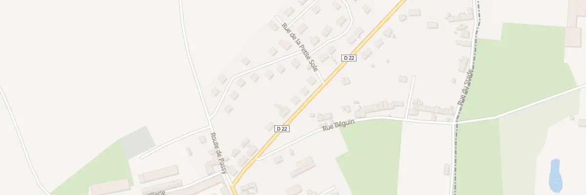 Plan du 15 Rte de Neuilly à Dammard
