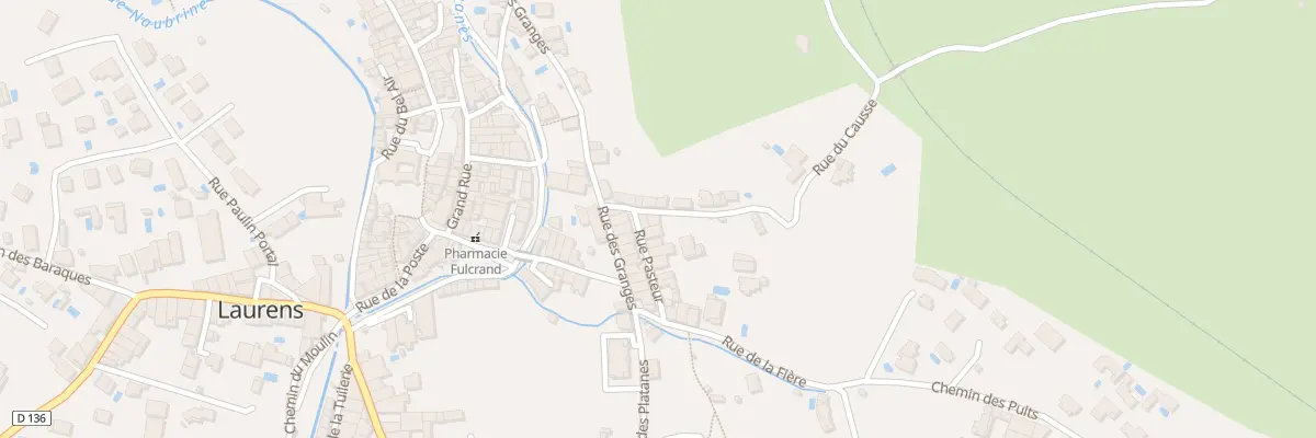 Plan du 3 Rue du Causse à Laurens
