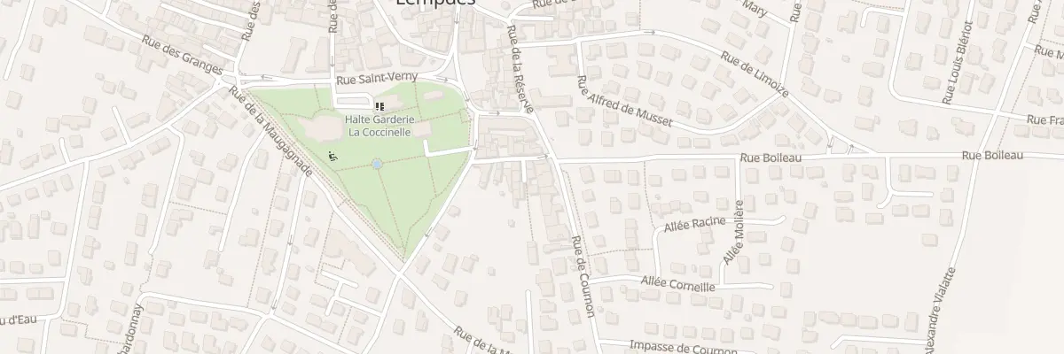 Plan du 2 Imp de Banne à Lempdes