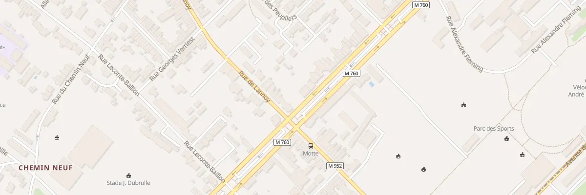 Plan du 559 Rue de Lannoy à Roubaix